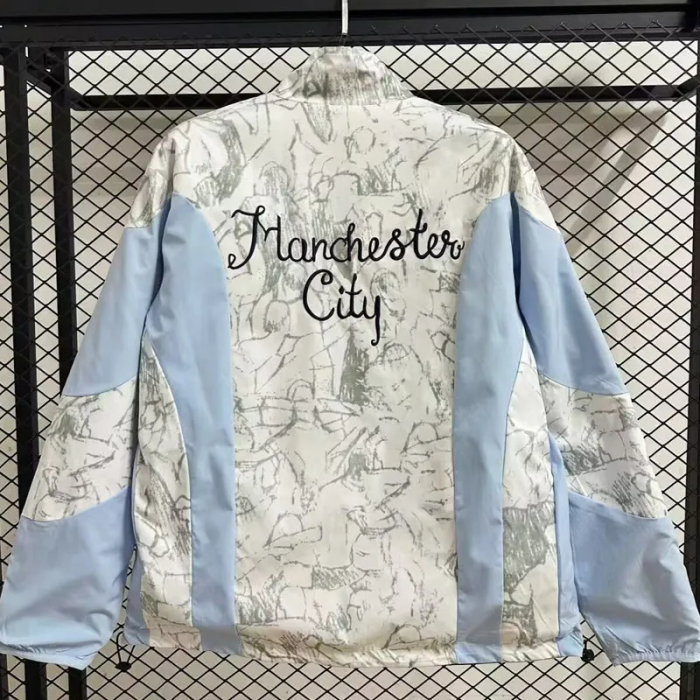 2025 Man City Double Sided Windbreaker (双面风衣)