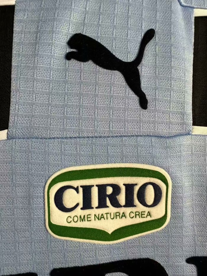 1998-1999 Lazio Home Long sleeves Retro Soccer Jersey