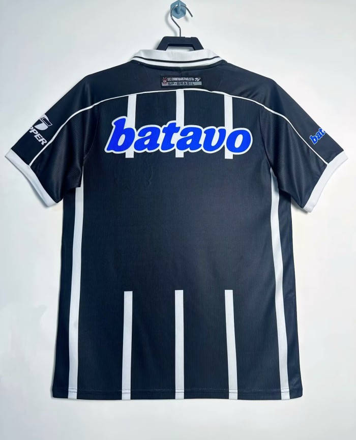 1999-2000 Corinthians Away Retro Soccer Jersey