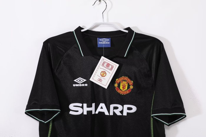 1998-1999 Man Utd Third Retro Soccer Jersey