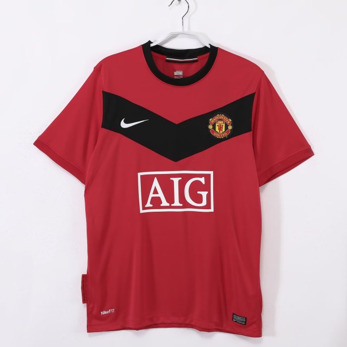 2010 Man Utd Home Retro Soccer Jersey