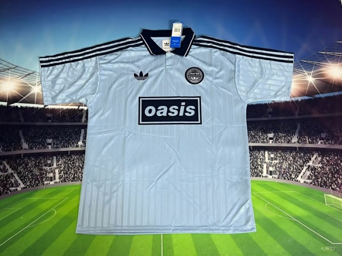 2025 AD Oasis Joint Edition #25 Light Blue Polo Short Sleeve