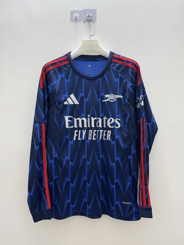 25-26 ARS Away Long Sleeve Fans Soccer Jersey