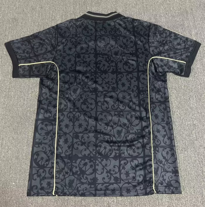 25-26 LIV Black Special Edition Fans Soccer Jersey 1:1 Thai Quality