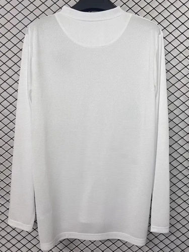 25-26 Hibernian FC White 125th Anniversary Long Sleeve Fans Soccer Jersey 1:1 Thai Quality(长袖)