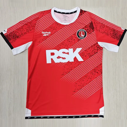 25-26 Charlton Athletic Home Fans Soccer Jersey 1:1 Thai Quality