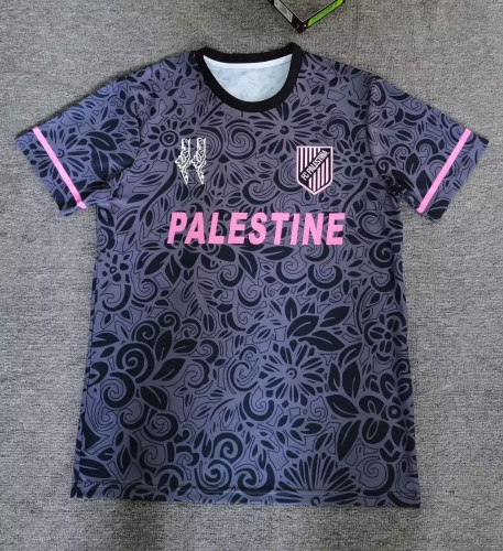 25-26 Palestine Black Special Edition Fans Soccer Jersey