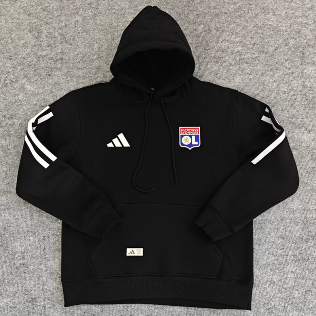 25-26 Lyon Black Hoody 黑色(加绒)
