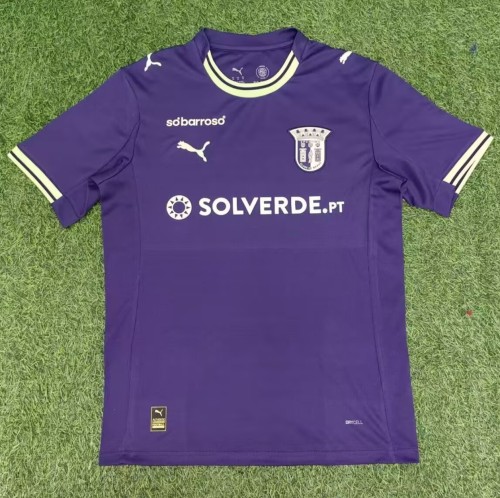 25-26 Braga Third Fans Soccer Jersey 1:1 Thai Quality