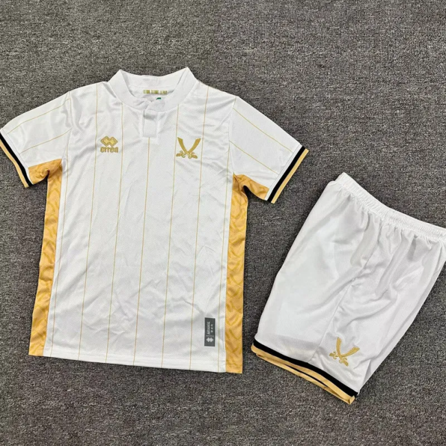 25-26 Sheffield United Away Kids Soccer Jersey 1:1 Thai Quality