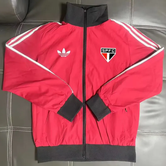25-26 Sao Paulo Red Windbreaker