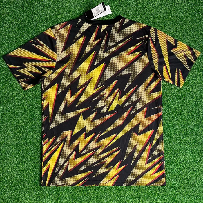 25-26 Roma Yellow Black Training shirts 1:1 Thai Quality