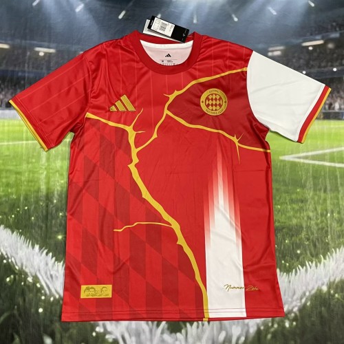 25-26 Bayern Red Special Edition Training shirts 1:1 Thai Quality