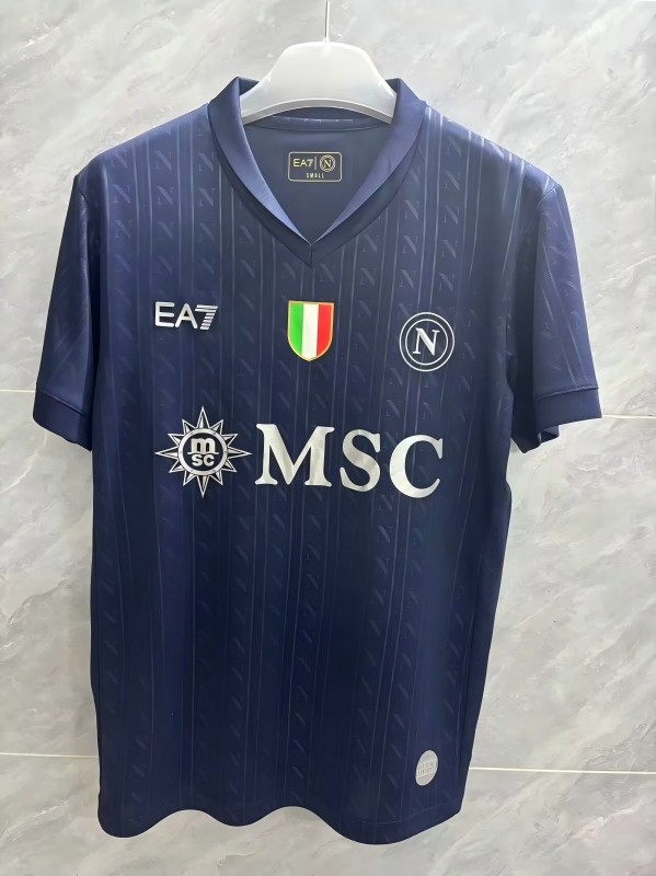 25-26 Napoli Champions League Third Fans Version Jersey