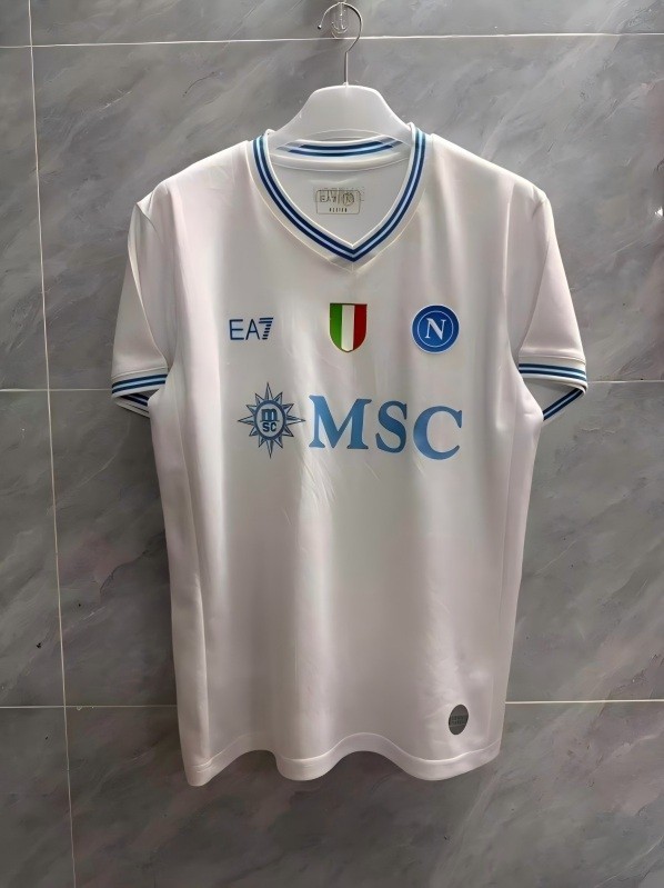 25-26 Napoli Champions League Away Fans Version Jersey