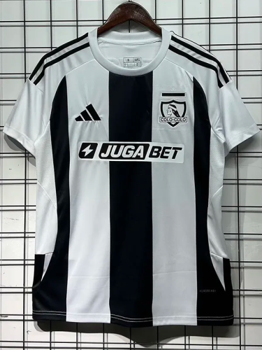 25-26 Colo-Colo Black White Special Edition Fans Soccer Jersey 1:1 Thai Quality