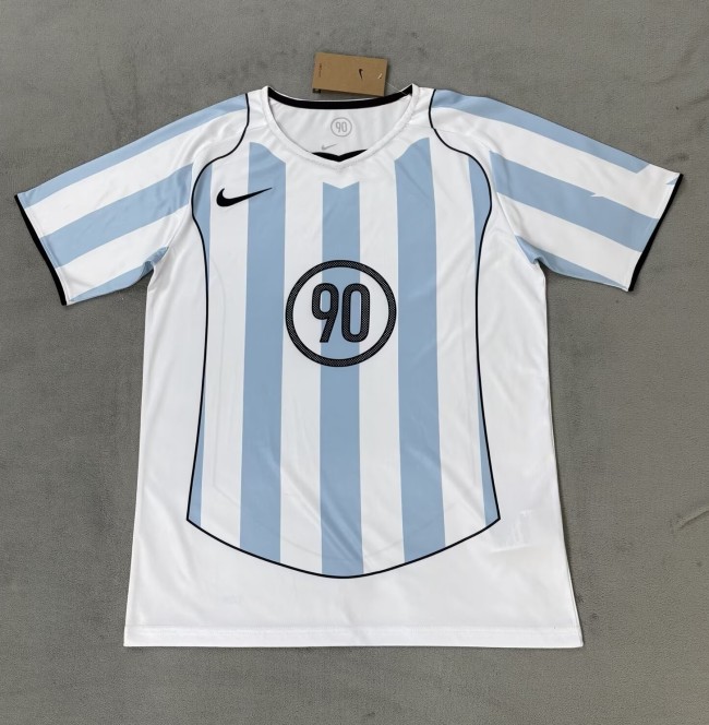 25-26 AD White Blue T-Shirt