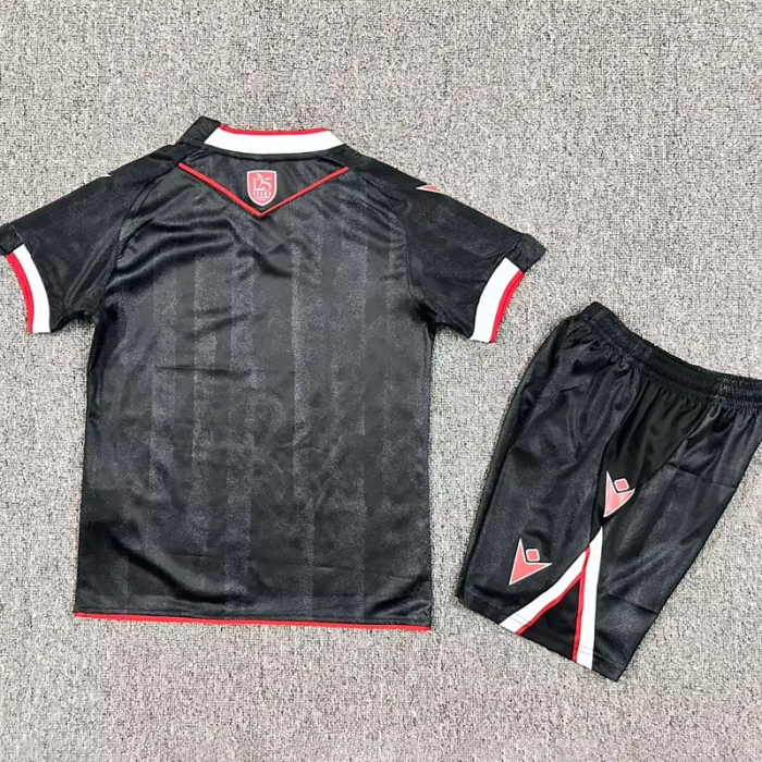 25-26 West Bromwich Third Kids Soccer Jersey 1:1 Thai Quality