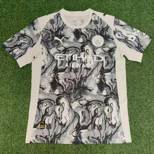 25-26 Man City Special Edition Fans Soccer Jersey (马年) 1:1 Thai Quality