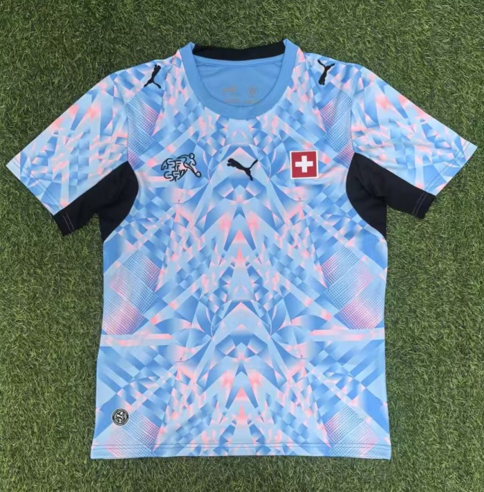 26-27 Switzerland Away Fans Soccer Jersey 1:1 Thai Quality