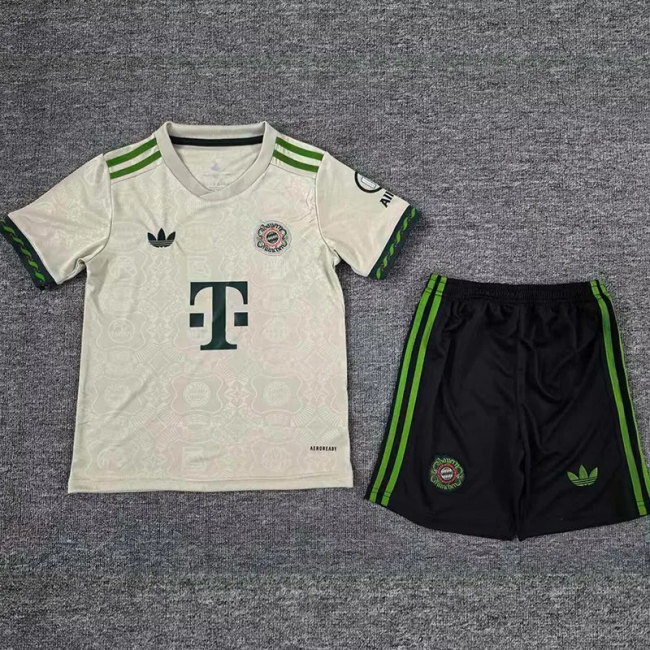 25-26 Bayern Oktoberfest Kids Soccer Jersey 1:1 Thai Quality