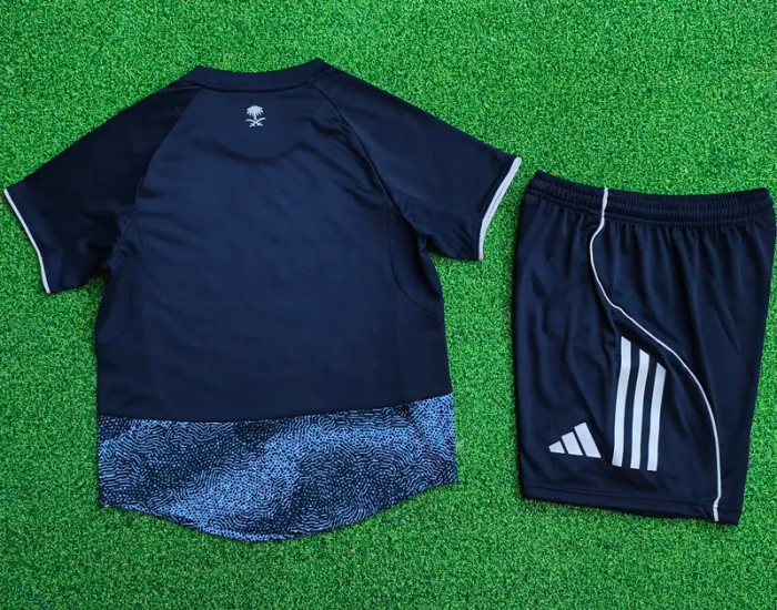 25-26 AL-Nassr Away Kids Player Version Soccer Jersey 1:1 Thai Quality (球员童装)