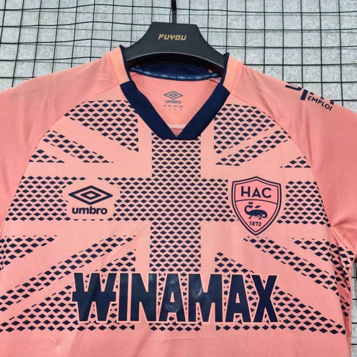 25-26 Le Havre Away Fans Soccer Jersey