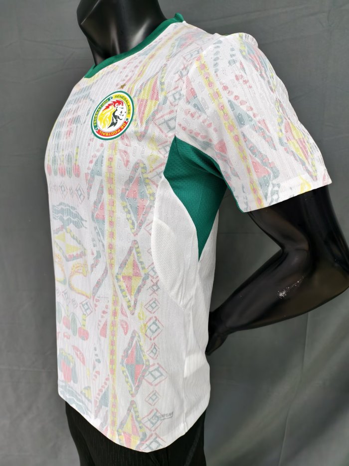 25-26 Senegal Home Player Version Soccer Jersey 1:1 Thai Quality