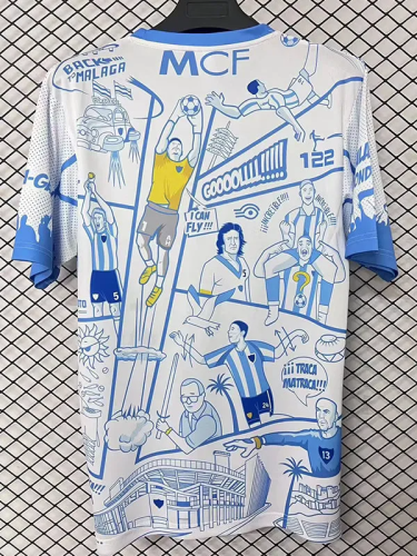 25-26 Malaga Limited Edition Fans Soccer Jersey