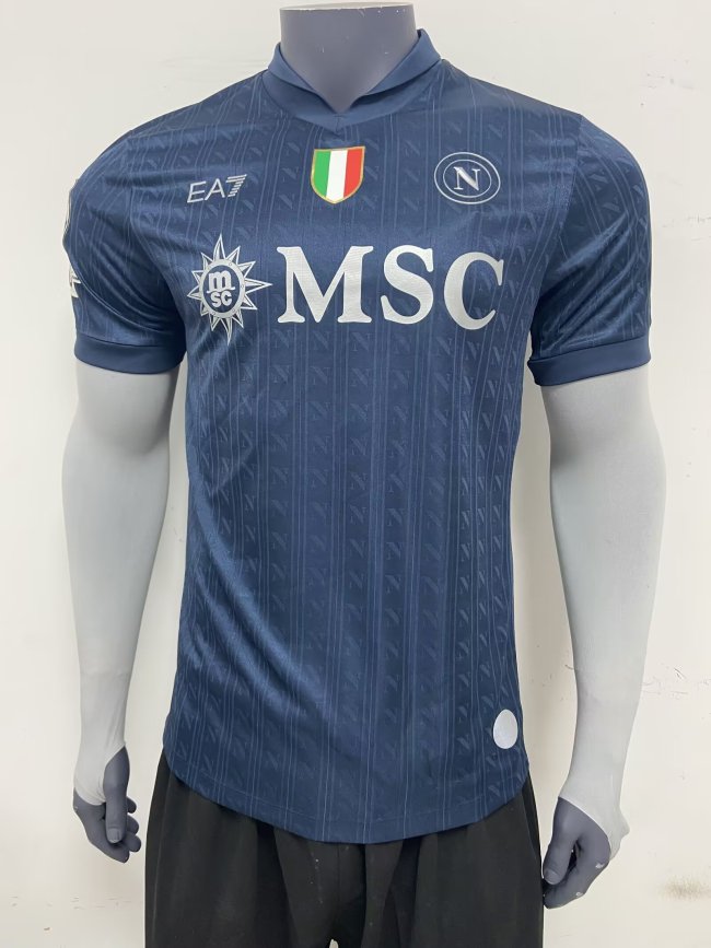 25-26 Napoli UEFA CL Third Player Version Soccer Jersey (欧冠版)
