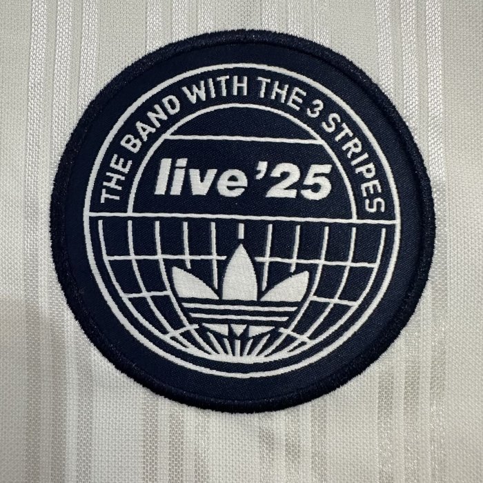 2025 AD Oasis Joint Edition White Polo Short Sleeve