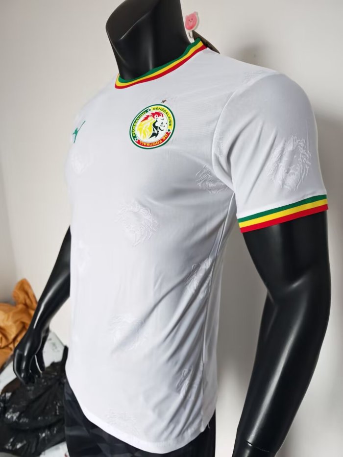 25-26 Senegal White Special Edition Player Version Soccer Jersey