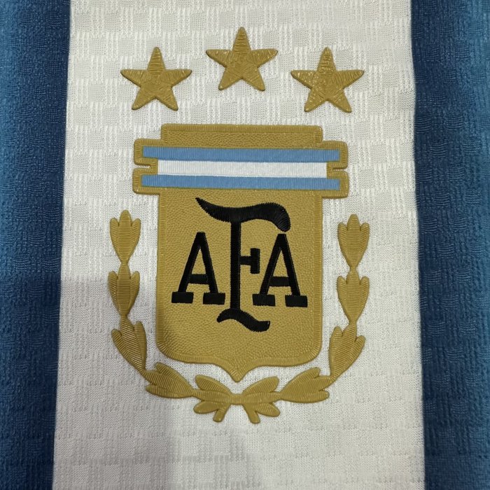 25-26 Argentina Home Player Version Soccer Jersey