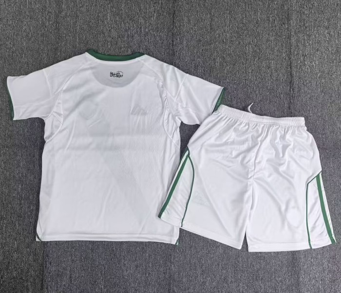 25-26 Al-Ahli Saudi Home Kids Soccer Jersey