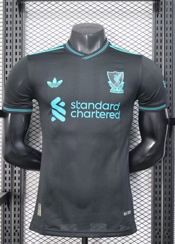 25-26 LIV Black Special Edition Player Version Soccer Jersey