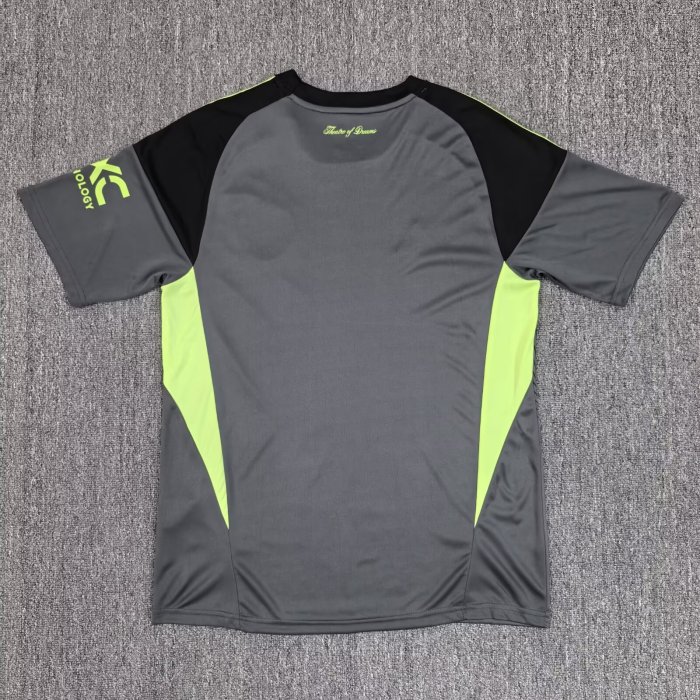 25-26 Man Utd Black Goalkeeper Fans Soccer Jersey