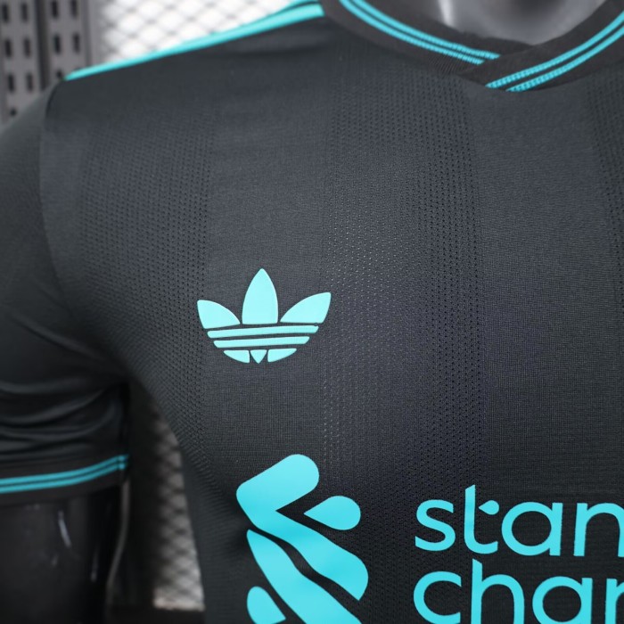 25-26 LIV Black Special Edition Player Version Soccer Jersey