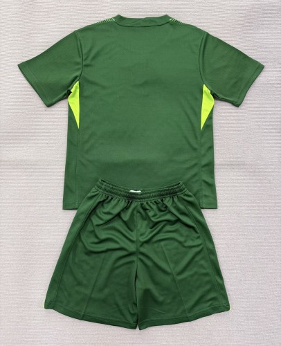 25-26 Birmingham Green GoalKeeper Kids Soccer Jersey