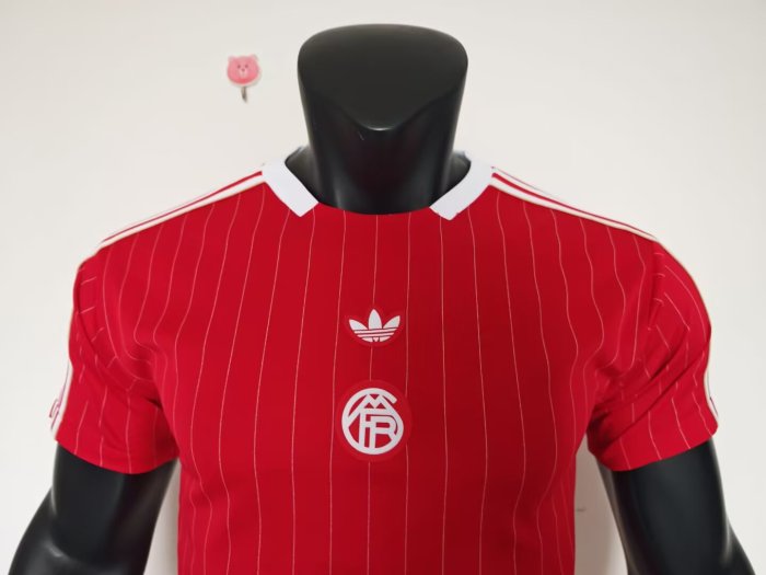 25-26 Bayern Red Casual Edition Player Version Soccer Jersey