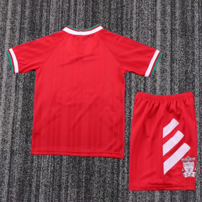 1993-1995 LIV Home Retro Kids Soccer Jersey
