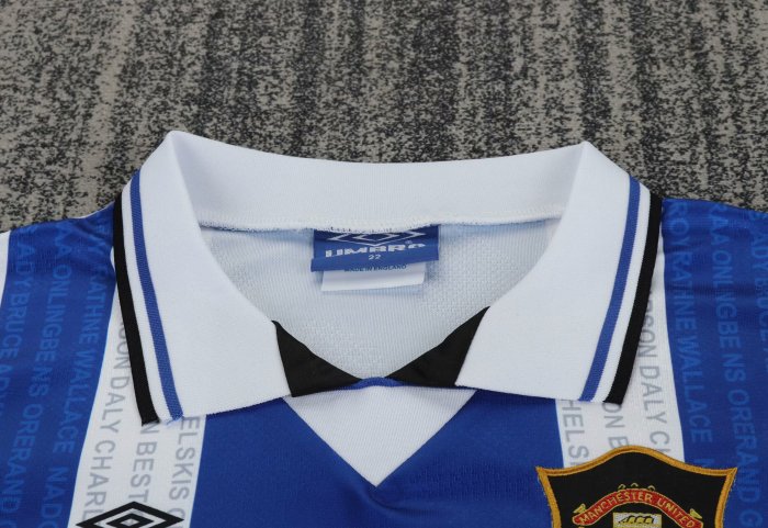 1994-1996 Man Utd Third Retro Kids Soccer Jersey