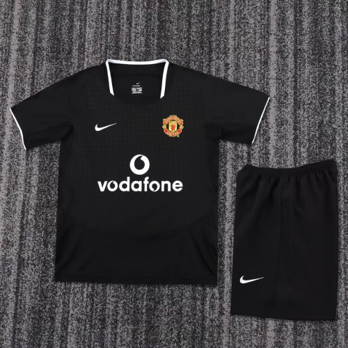 2003-2004 Man Utd Away Retro Kids Soccer Jersey