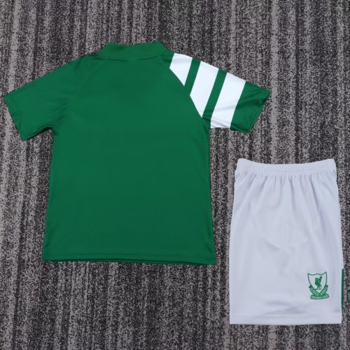 1991-1992 LIV Away Retro Kids Soccer Jersey