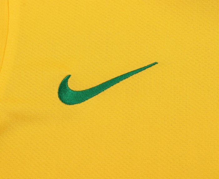 2006 Brazil Home Retro Kids Soccer Jersey