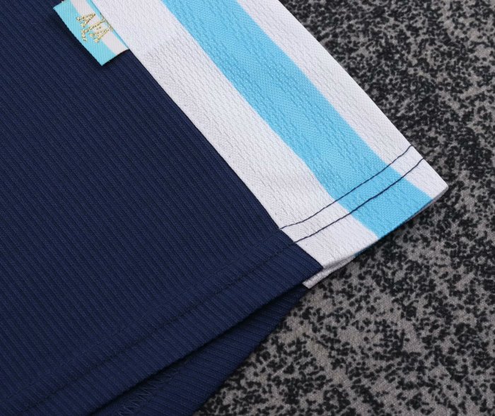 1998 Argentina Away Retro Kids Soccer Jersey