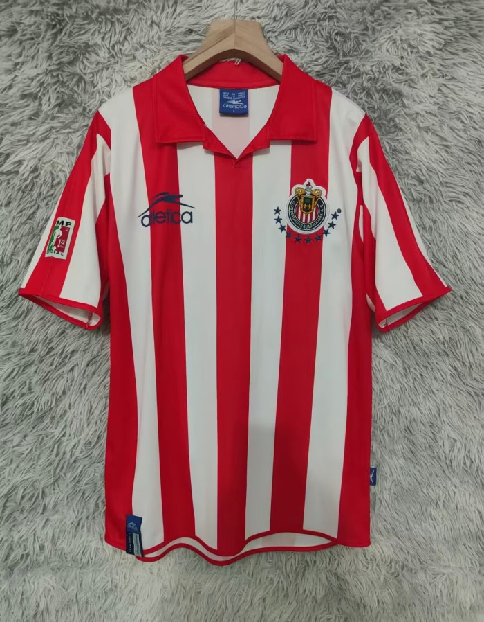 2003-2004 Chivas Home Retro Soccer Jersey