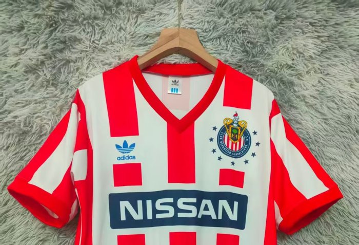 1990-1991 Chivas Home Retro Soccer Jersey