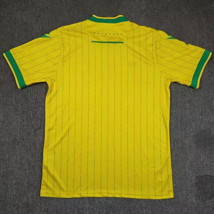 25-26 Nantes Home Fans Soccer Jersey
