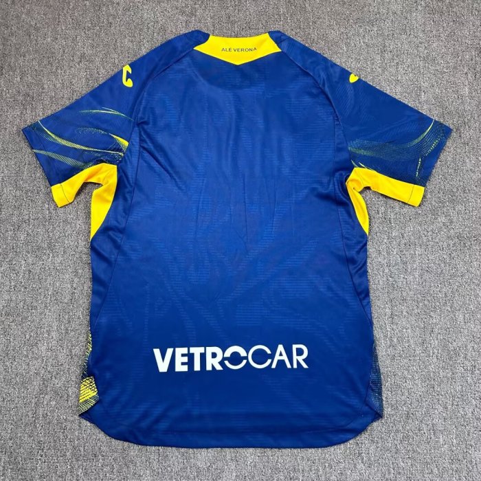 25-26 Hellas Verona Home Fans Soccer Jersey