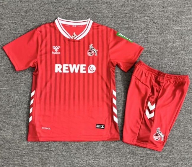 25-26 Koln Away Kids Soccer Jersey